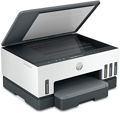 Impressora Multifuncional HP Smart Tank 724 Tanque de Tinta Colorida Wi-Fi Scanner Duplex. Funções: Imprimir, Copiar, Digitalizar. Cor: Branco (2G9Q2A)
