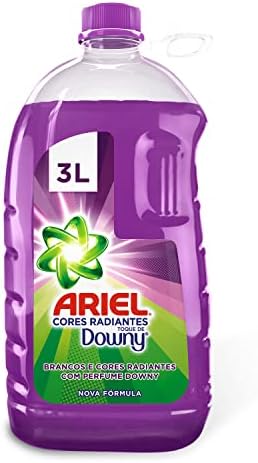 Ariel Cores Radiantes Toque de Downy – Sabão Líquido, 3L