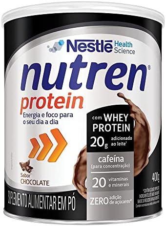 Nutren Protein, Suplemento Alimentar, Chocolate, 400g