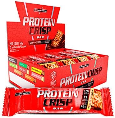 Protein Crisp Bar 12 Unidades 45g Trufa de Maracujá, IntegralMédica