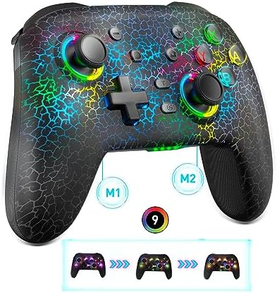 Megadream Game Controller Gamepad for PC/PS3/PS4/PS5/Switch/iPad/iPhone/Android: Supports Wireless Connection, Cloud Gaming, Streaming on PS/Xbox/PC Console, Gaming Joystick with Back Button/Turbo