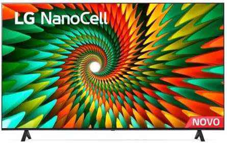 Smart TV 75″ 4K LG NanoCell 75NANO77SRA Bluetooth ThinQ AI Alexa Google assistente Airplay 3 HDMI