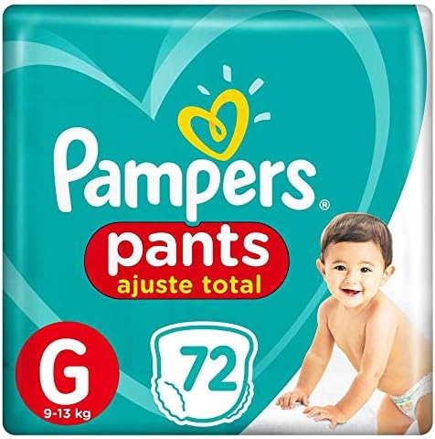 Pampers Fralda Pants Ajuste Total G 72 Unidades