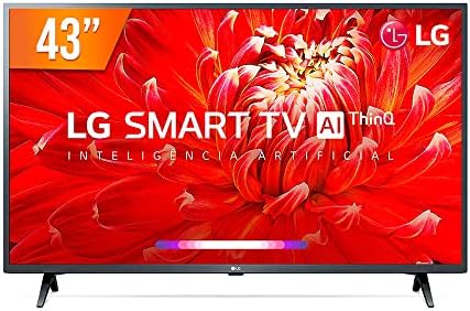 2021 Smart TV LG 43″ Full HD 43LM6370 WiFi Bluetooth HDR ThinQAI compatível com Inteligência Artificial