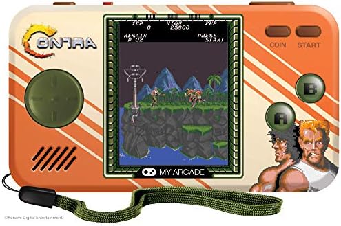 My Arcade Dgunl-3281 Mini Video Game Contra 3 Em 1 Edição Primium, My Arcade, Laranja E Verde – Windows
