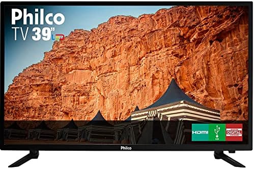 Philco, TV PTV39N87D LED, 099393029, 39”, HD, Receptor Digital, Função Futebol – Não é SMART TV