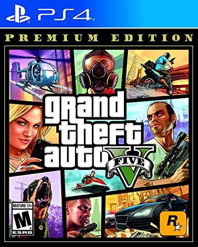Grand Theft Auto V – Premium Online Edition – Playstation 4