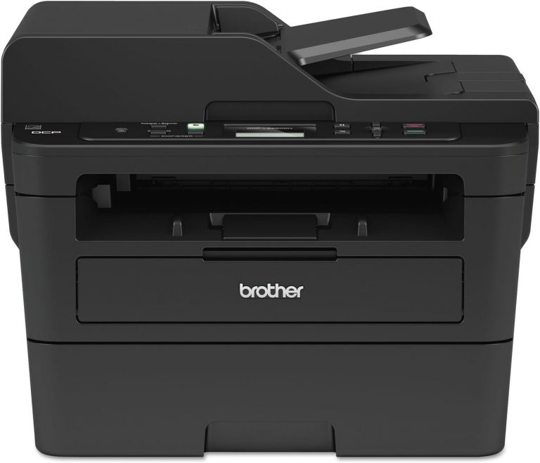 Brother Impressora a laser monocromática, impressora e copiadora multifuncional, DCPL2550DW, pronto para reposição de painel da Amazon, preto