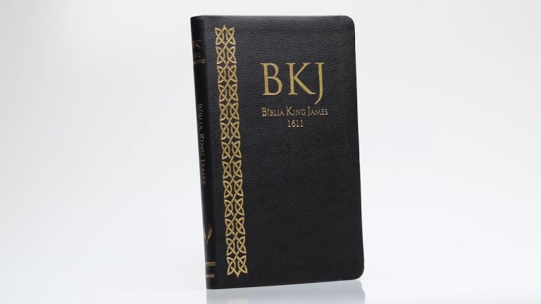 Bíblia Sagrada | King James Fiel 1611 | Letra Média | Covertex | Preta | Ultra Fina