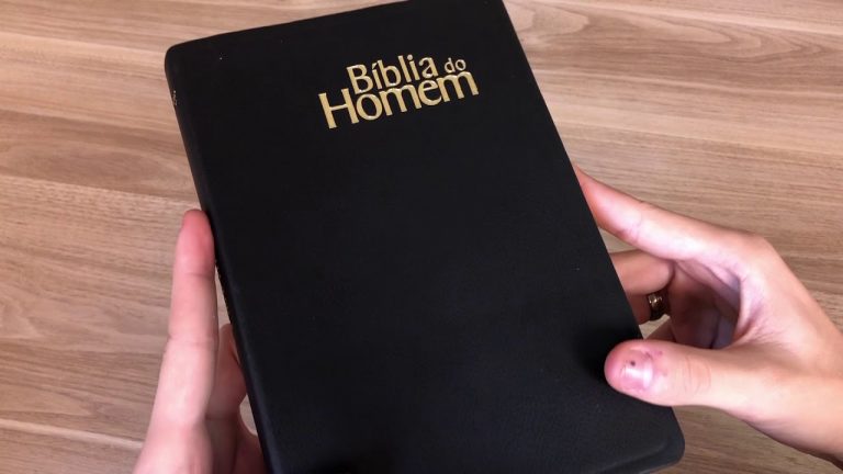 Bíblia do Homem | NVI | Capa Luxo | Preta – Livrarias Família Cristã