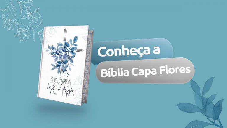 Conheça a Bíblia Capa Flores da Editora Ave-Maria