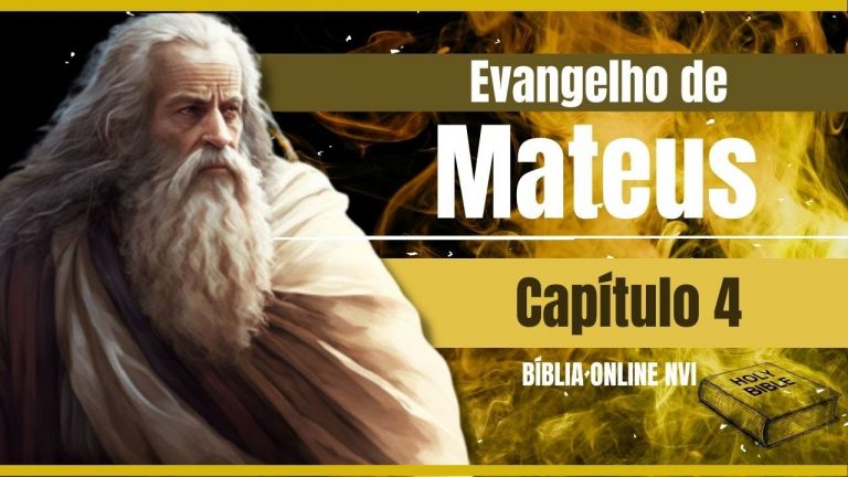 [ NOVO ] Evangelho de Mateus : capítulo 4 , Bíblia Sagrada , Bíblia Online NVI ,Bíblia Falada .