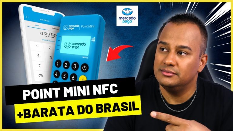 POINT MINI NFC – Unboxing e Review COMPLETO da Máquina de Cartão do MERCADO PAGO