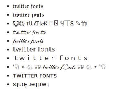Twitter Fonts Generator (𝓬𝓸𝓹𝔂 𝓪𝓷𝓭 𝓹𝓪𝓼𝓽𝓮) ― LingoJam