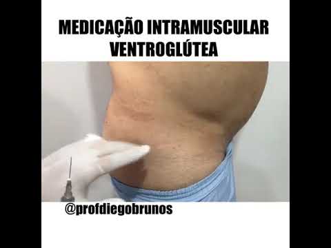 Intramuscular ventro gluteo