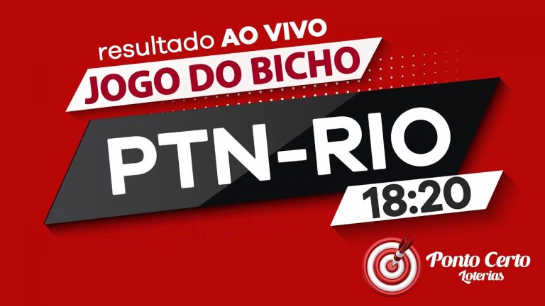 Resultado JOGO DO BICHO PT-RIO PTN-RIO AO VIVO | LOOK GOIÁS AO VIVO 18:20 – 26/04/2024