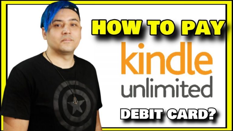 How to subscribe on Kindle Unlimited DEBIT CARD