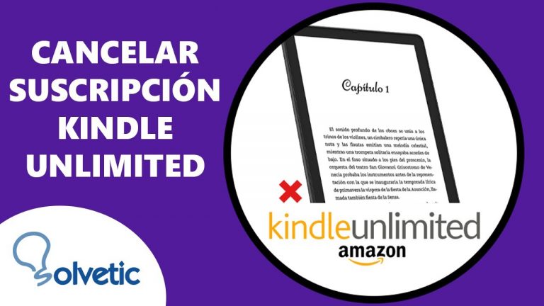 Cancelar Subscripción Kindle Unlimited ✔️