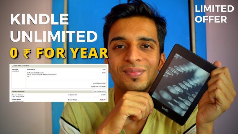 (Offer closed) KINDLE UNLIMITED for ZERO ₹ only ( 1 year plan ) | Amazon