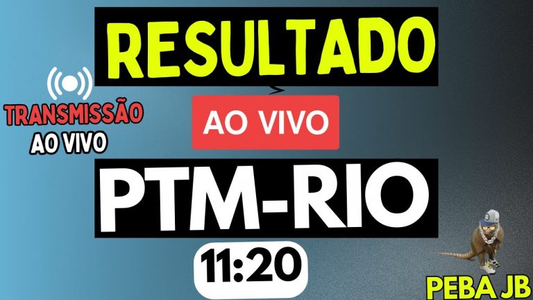 Resultado Do Jogo Do Bicho AO VIVO PTM-RJ 11:20 – 11/05/2024