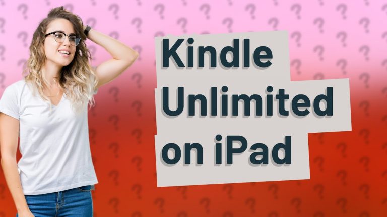 How do I read Kindle Unlimited books on my iPad?