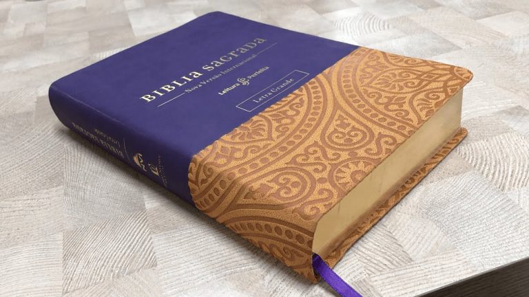 Bíblia Sagrada | NVI | Leitura Perfeita | Letra Grande | Luxo | Roxa