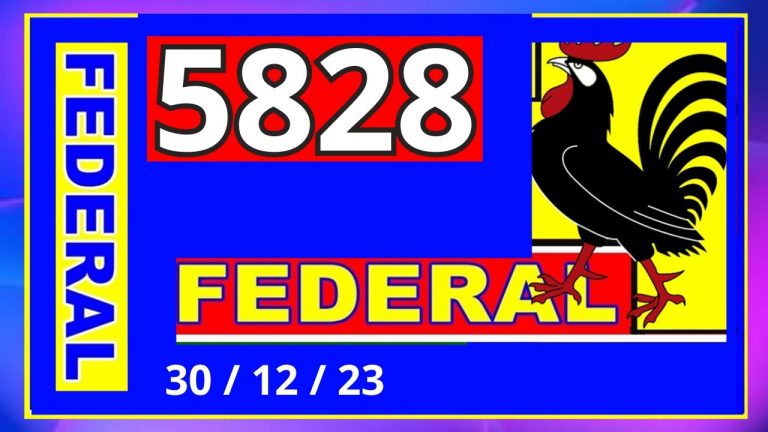 Federal 5828 – Resultado do Jogo do Bicho das 19 horas pela Loteria Federal