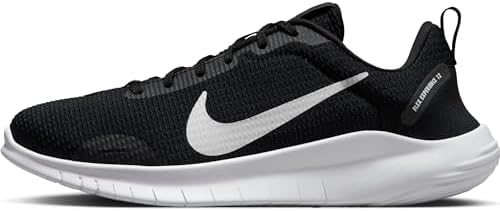 Nike Tênis de corrida feminino Flex Experience Run 12 (DV0746-004, preto/branco-cinza fumê DK)