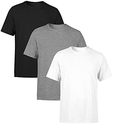 Kit 3 Camisetas Masculina SSB Brand Lisa Algodão 30.1 Premium, Tamanho P