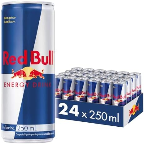 Pack de 24 Latas Red Bull – Bebida energética, 250ml