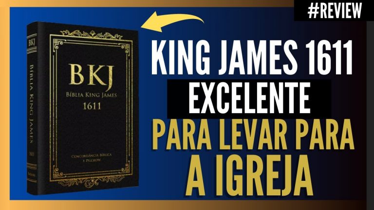 🔴 BIBLIA KING JAMES 1611 STANDARD COM CONCORDÂNCIA E PILCROW – Review BKJ 1611 | Flávio Sacramento