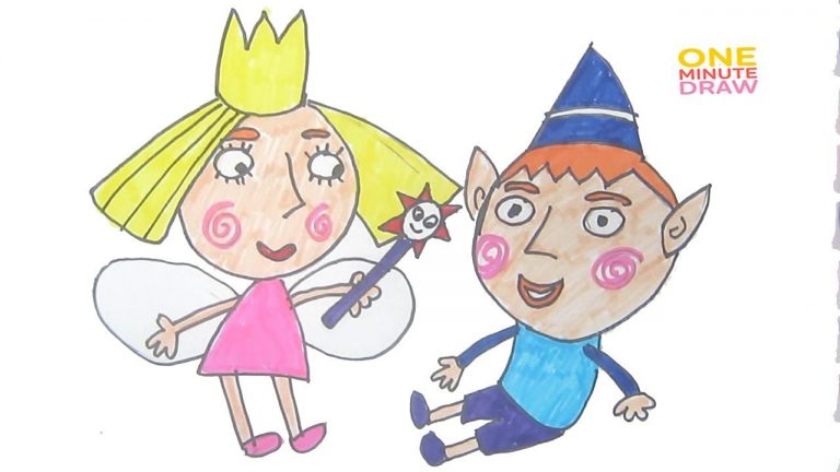 Ben And Holly  characters – One Minute Draw