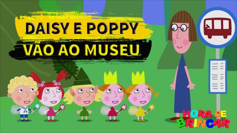 🔵 Ben e Holly em Português | Daisy e Poppy Vão Ao Museu 🐸 | T2E48