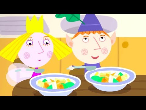 Ben y Holly ESPAÑOL 🍕🍴 La cena 🍴🍔 Dibujos Animados Divertidos para Niños