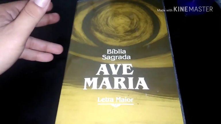 Bíblia Ave Maria letra Maior  (Bíblia Católica)