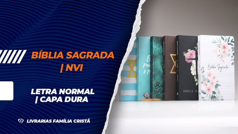 Bíblia Sagrada | NVI | Letra Normal | Capa Dura – Livrarias Família Cristã