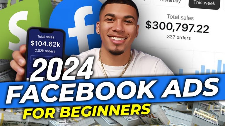 Facebook Ads Tutorial 2024 – How To Create Facebook Ads FOR BEGINNERS (Step-By-Step)