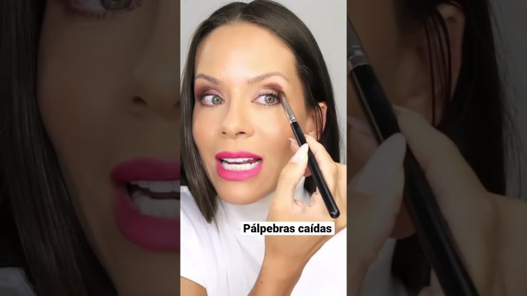 Pálpebras caídas e difíceis de maquiar precisa aprender isso #makeup #automaquiagem #tutorial