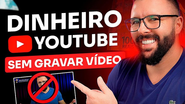 R$125 por DIA no YOUTUBE SEM GRAVAR VIDEO E NEM APARECER