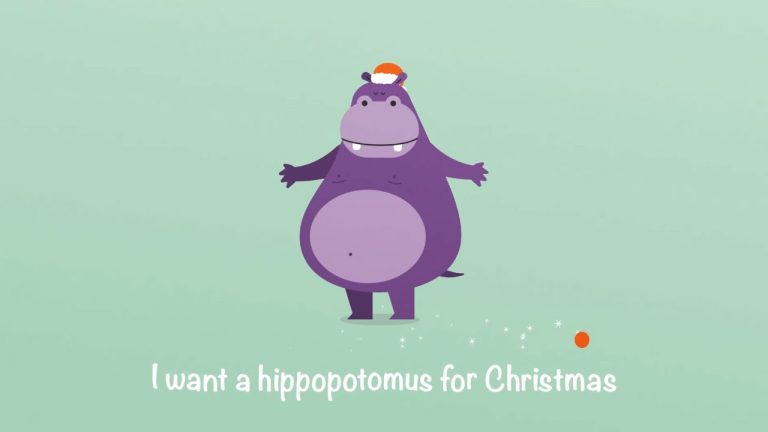 Rend Co. Kids – I Want A Hippopotamus For Christmas (Official Music Video)