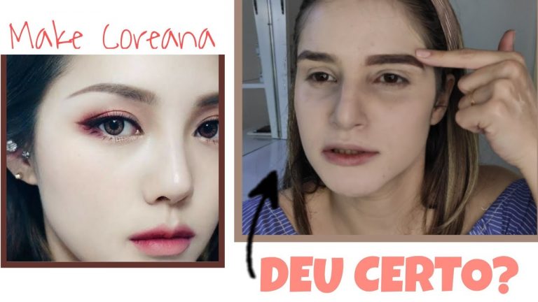 Testei as técnicas de maquiagem coreana!