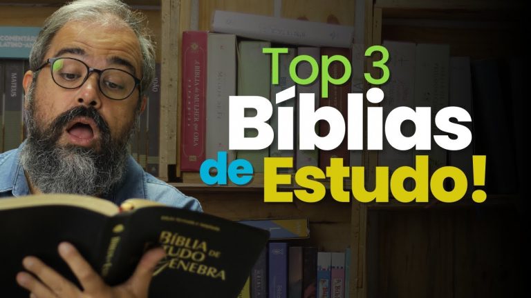 🔴 Top 3 Bíblias de Estudo – Review