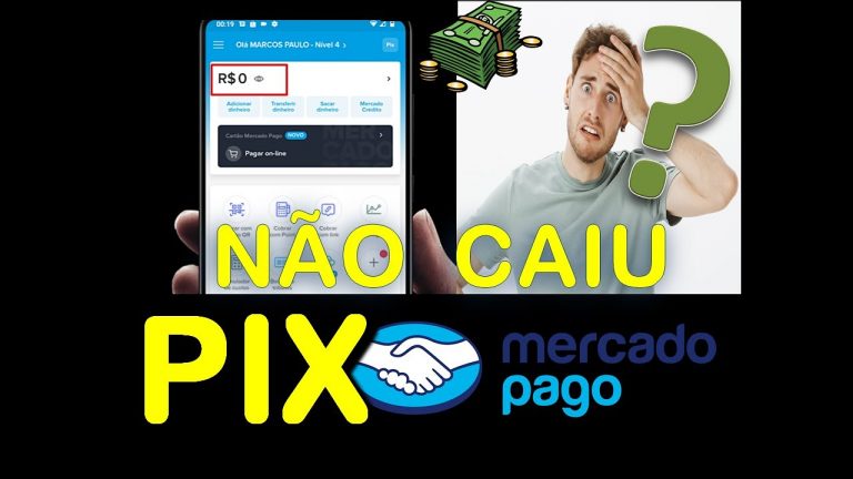 Transferência PIX para o MERCADO PAGO e o dinheiro não caiu  saldo 0 | URGENTE!