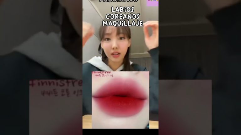 labios coreanos maquillaje