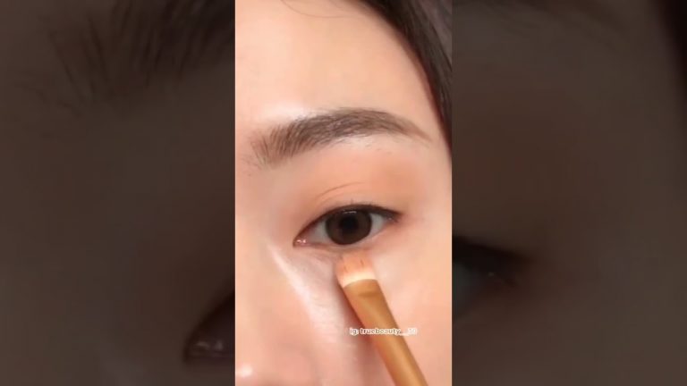 maquiagem para olhos estilo coreano (korean style eye makeup) #make
