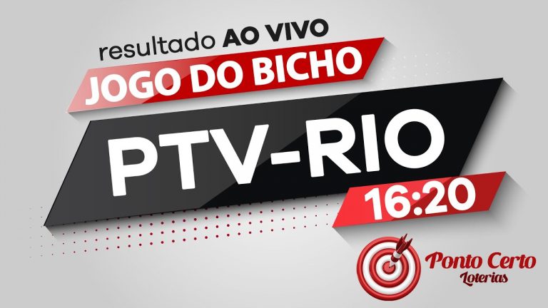 Resultado do jogo do bicho PTV-RIO ao vivo 16h20 – 31/12/2023