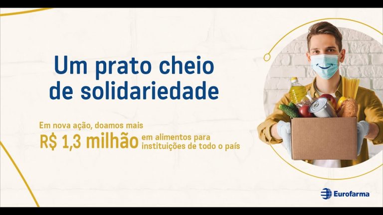 Eurofarma doa 23 mil cestas básicas para asilos e orfanatos de todo o Brasil