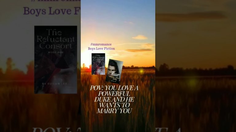 Boys Love (bl) fiction recommendations The Reluctant Consort #mmromance #kindleunlimited #kindle