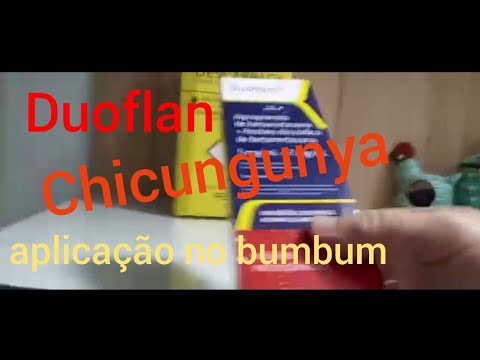 Duoflan- chicungunya;aplicação no glúteo.