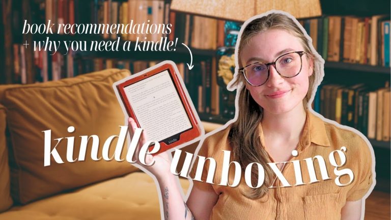 i bought a kindle paperwhite! | kindle unboxing, review + book recs!